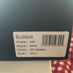Elloquii Cheetah Print Booties. In the Box. Never Worn